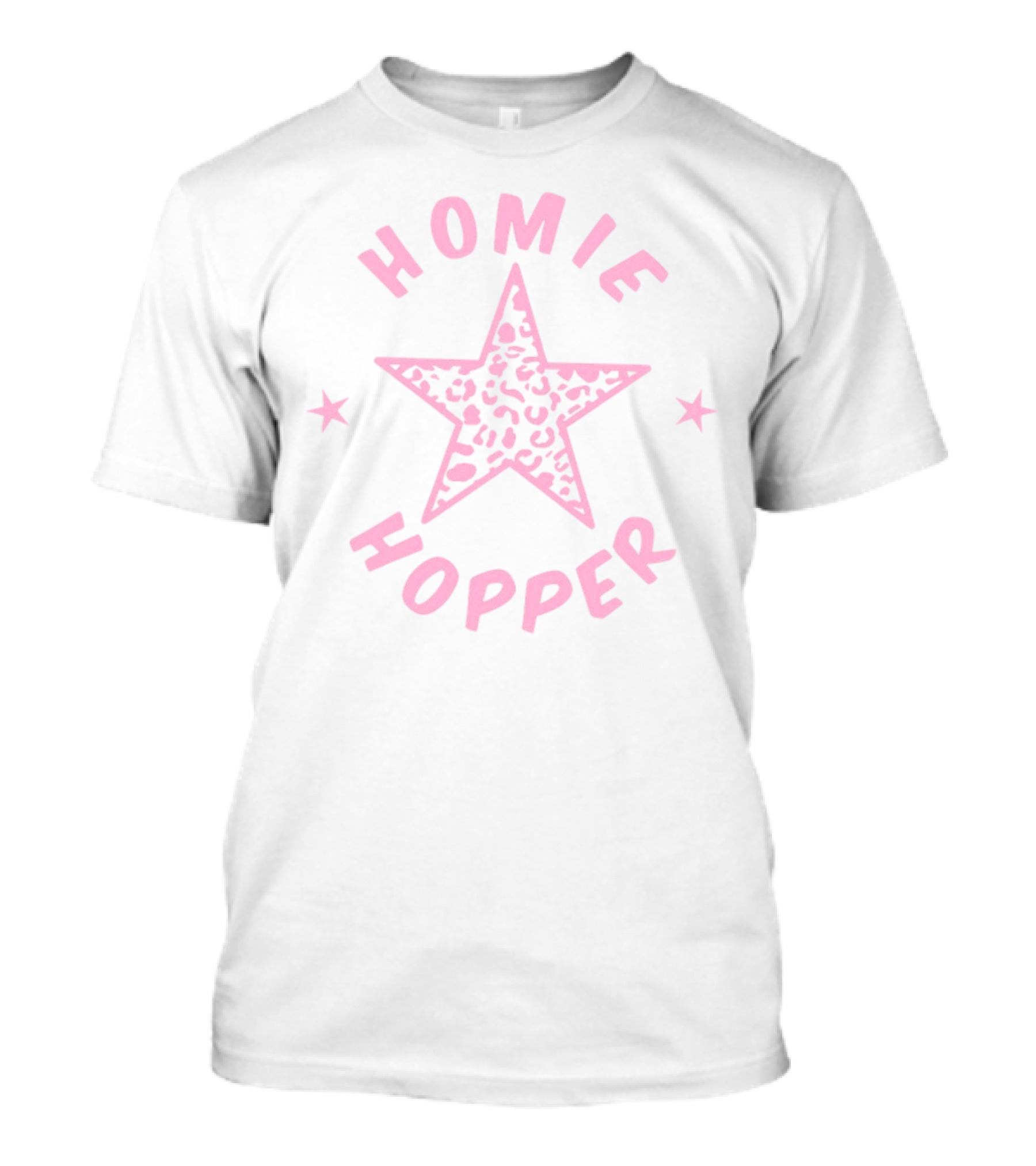 Homie Hopper Leopard Print Star T-Shirt