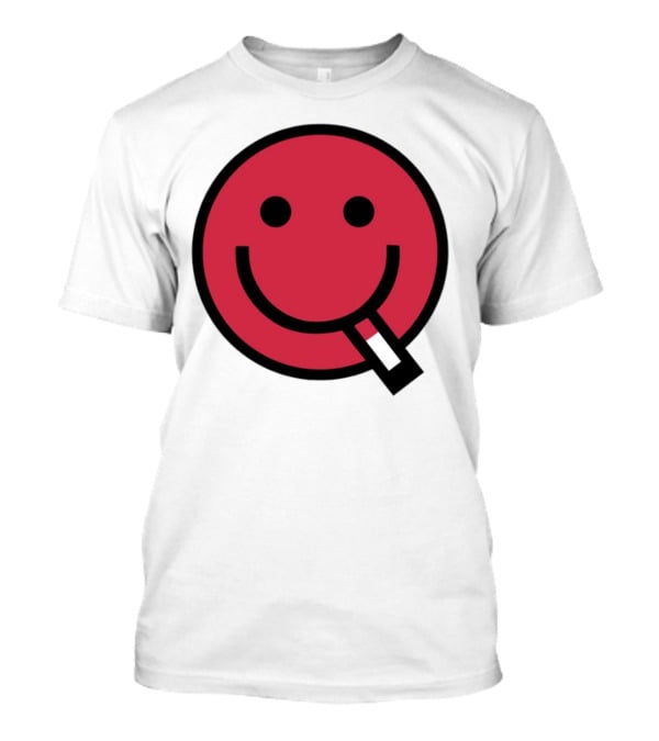 Shopsludgelife Cyggy Smiley Face Tongue T-Shirt