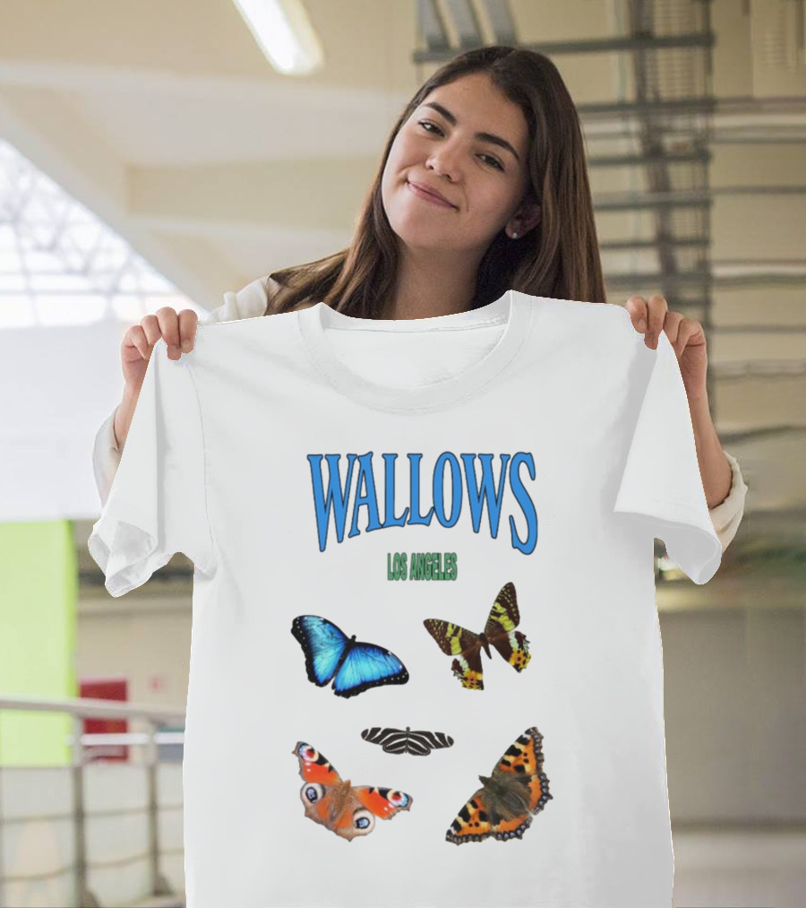 Wallows Los Angeles Butterflies T-Shirt