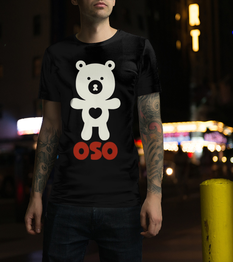 Wicked Naughty Oso Gay Bear Heart T-Shirt