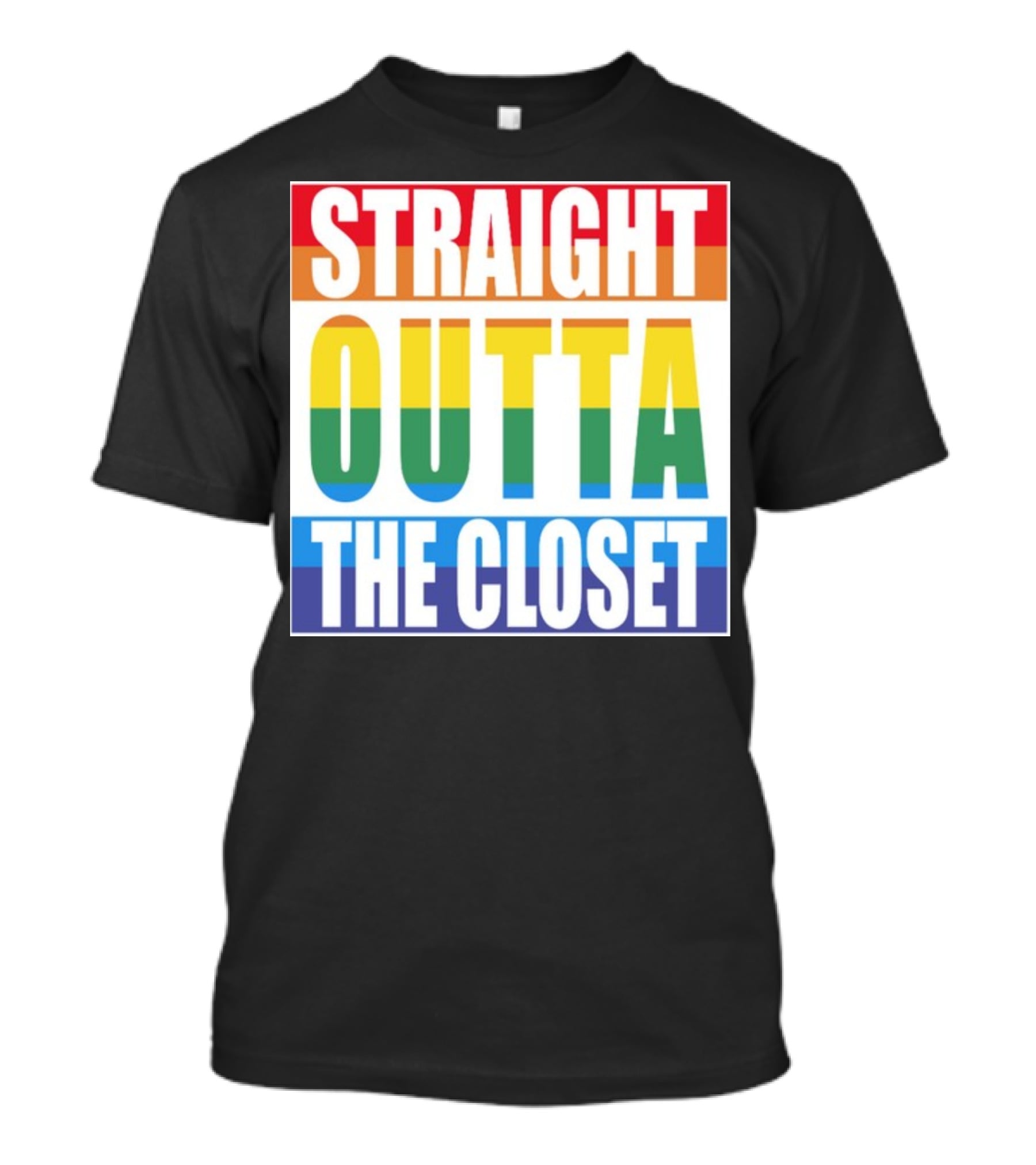 Noah Schnapp Straight Outta The Closet Rainbow T-Shirt