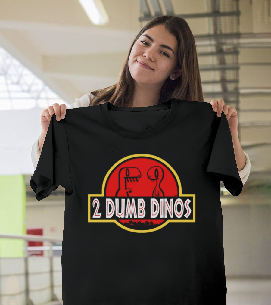 2 Dumb Dinos Jurassic T-Shirt