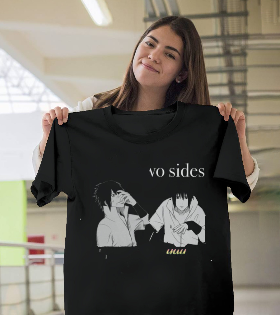 I Have Two Sides Mentally Unstable Gay Anime Character Contrasts T-Shirt