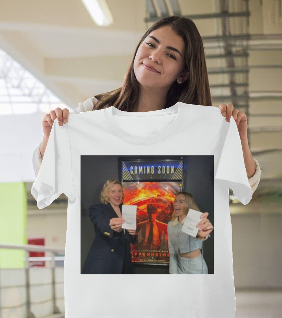 Coming Soon Greta Gerwig Margot Robbie Oppenheimer Movie T-Shirt