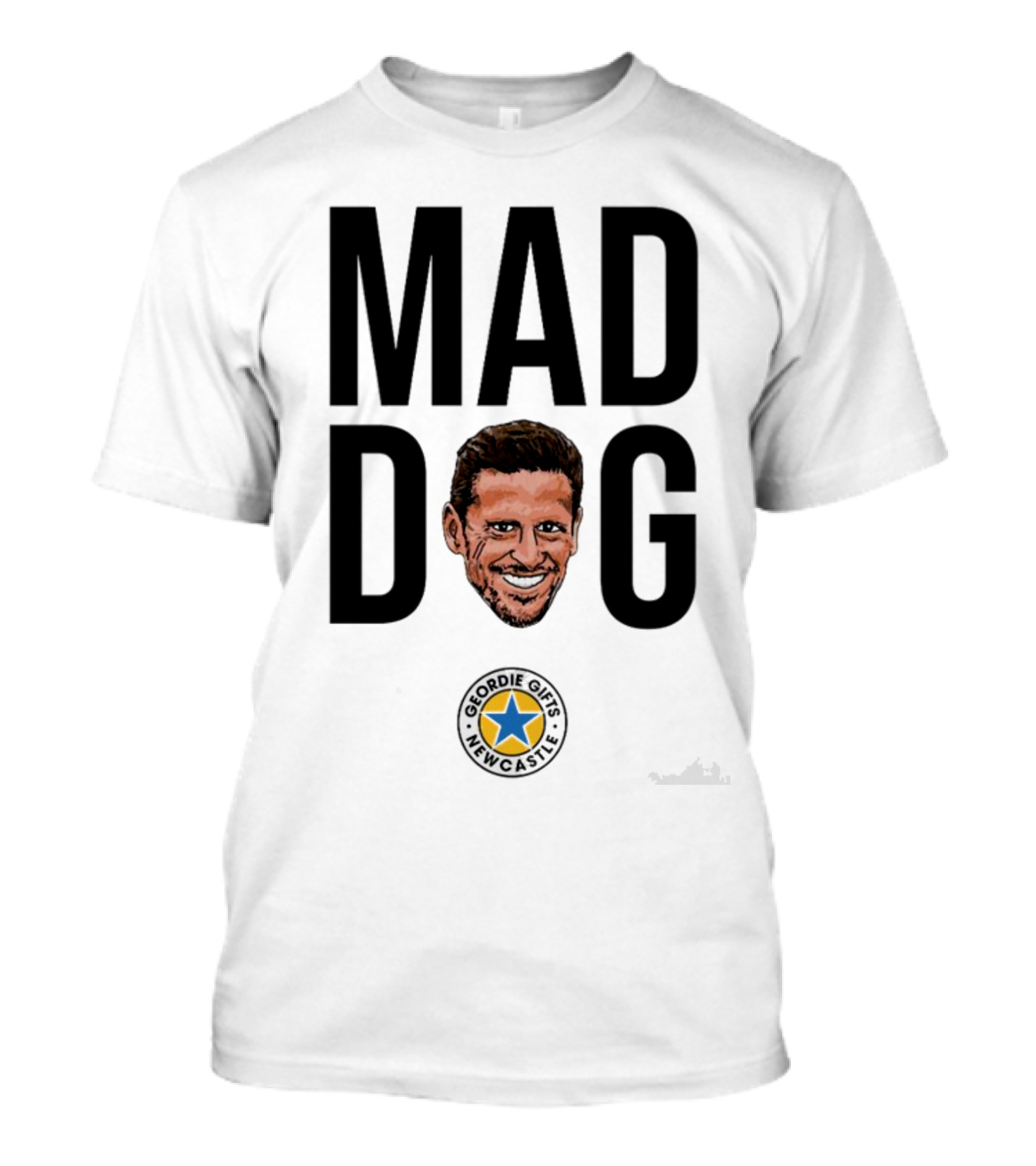 Mad Dog Geordie Jeans Newcastle T-Shirt