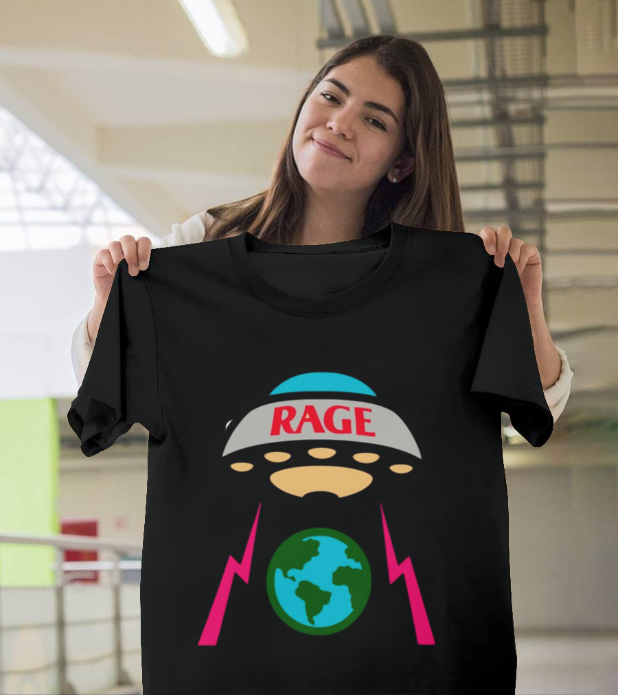 Members Of The Rage UFO Earth Lightnings T-Shirt