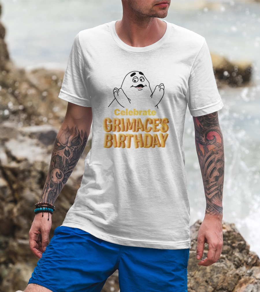 Celebrate Grimace's Birthday T-Shirt