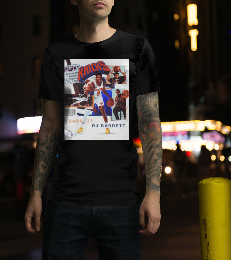 Madison Square Garden Knicks RJ Barrett 9 T-Shirt