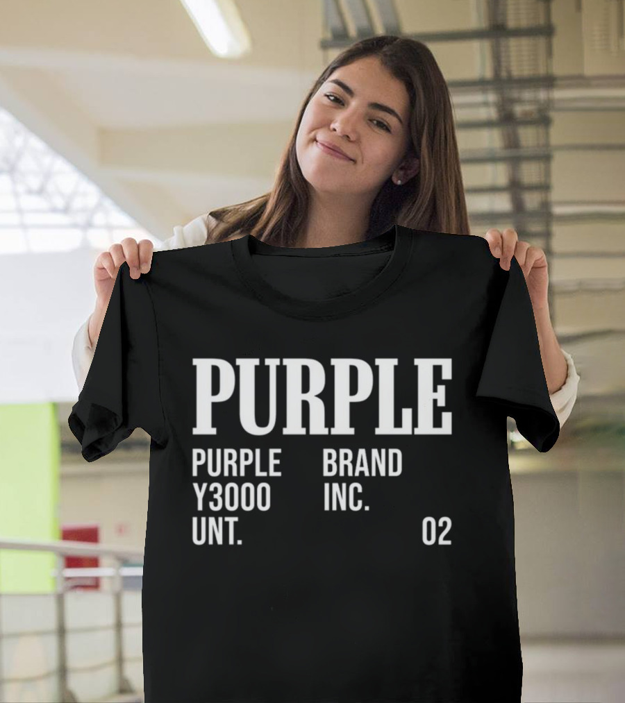Cristina Pache Purple Y3000 Brand Inc Unt 02 T-Shirt