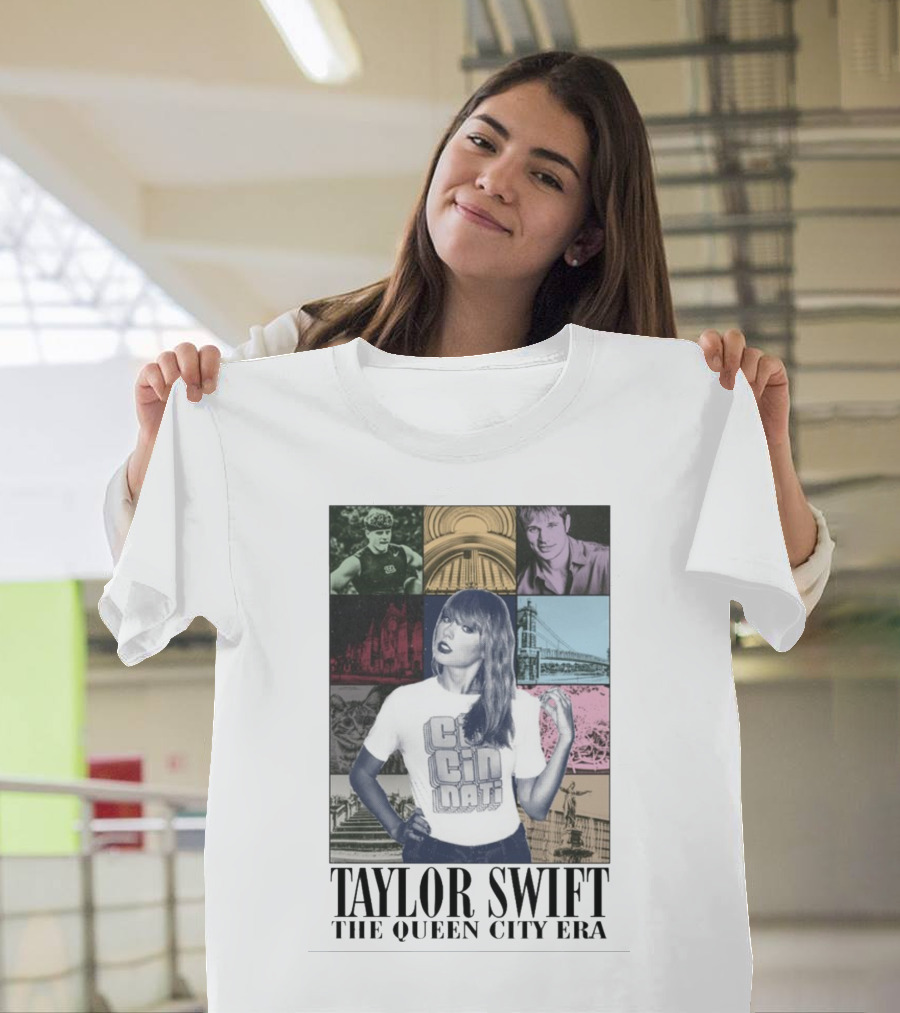 Taylor Swift Cincinnati The Queen City Era T-Shirt