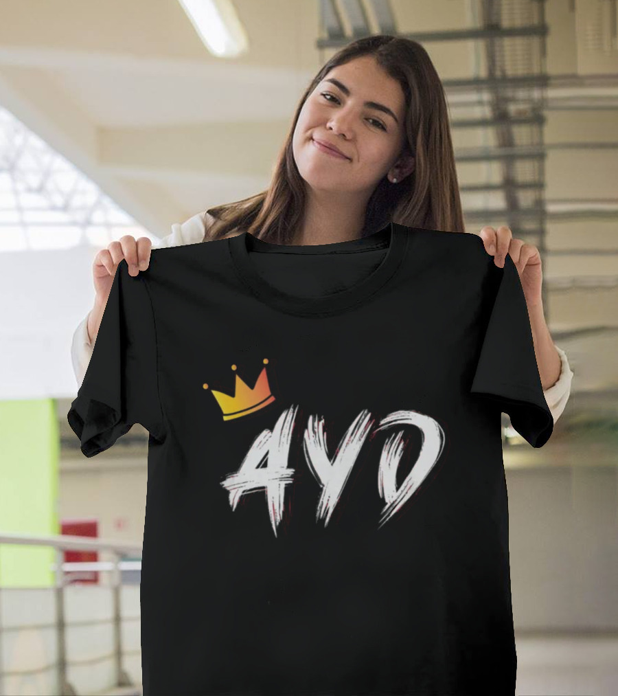 AYD Crown Graffiti Style With Royalty T-Shirt