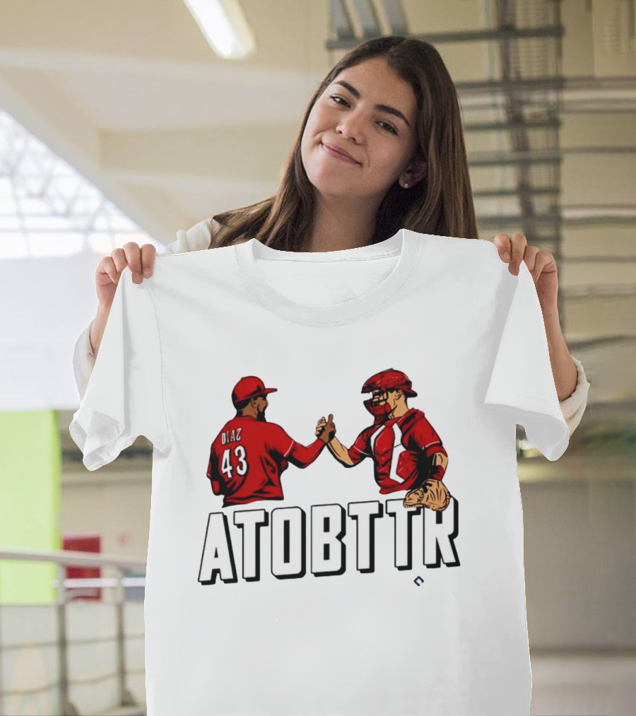 ATO8TTR Diaz 43 Cincinnati Baseball T-Shirt
