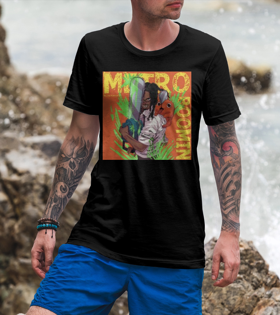 Metro Boomin Lordtakashi Chainsaw Character And Creature T-Shirt