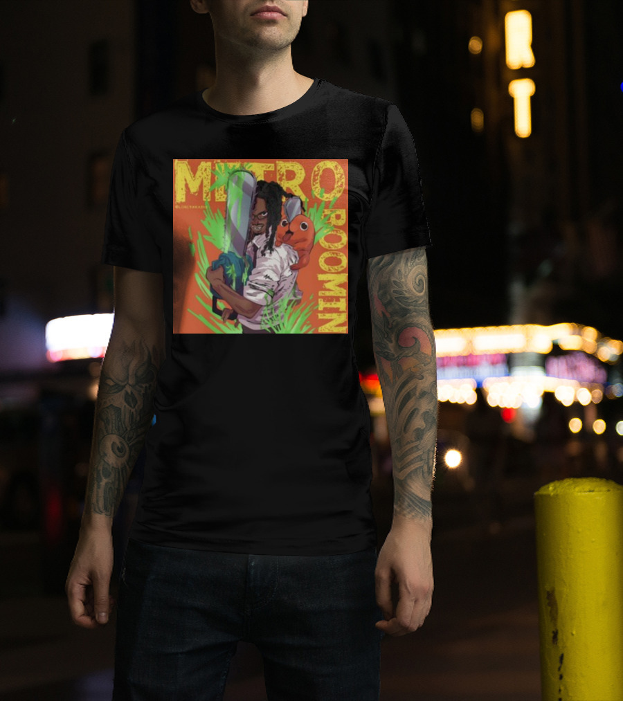 Metro Boomin Lordtakashi Chainsaw Character And Creature T-Shirt