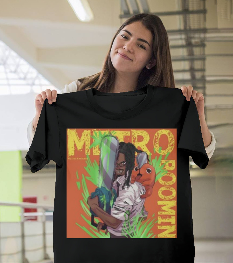 Metro Boomin Lordtakashi Chainsaw Character And Creature T-Shirt