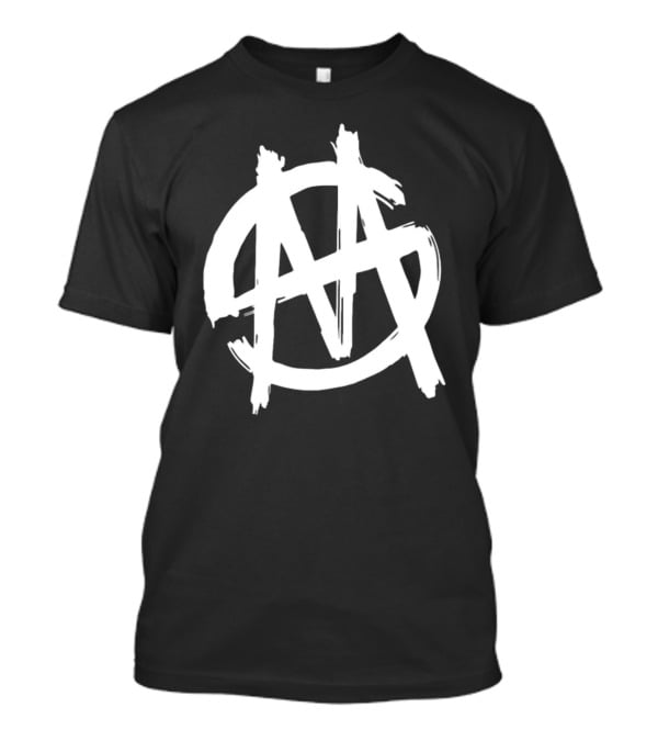 Phaseoneau Anarchy Symbol Sounds Of Mayhem T-Shirt