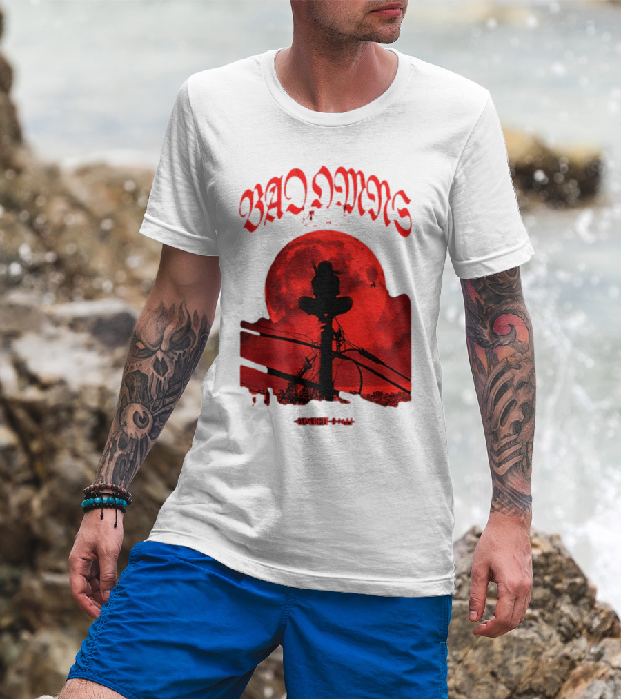 Bad Omens Blood Moon Electric Pole T-Shirt