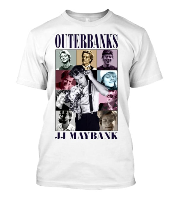 Outerbanks JJ Maybank Collage Style Portraits T-Shirt