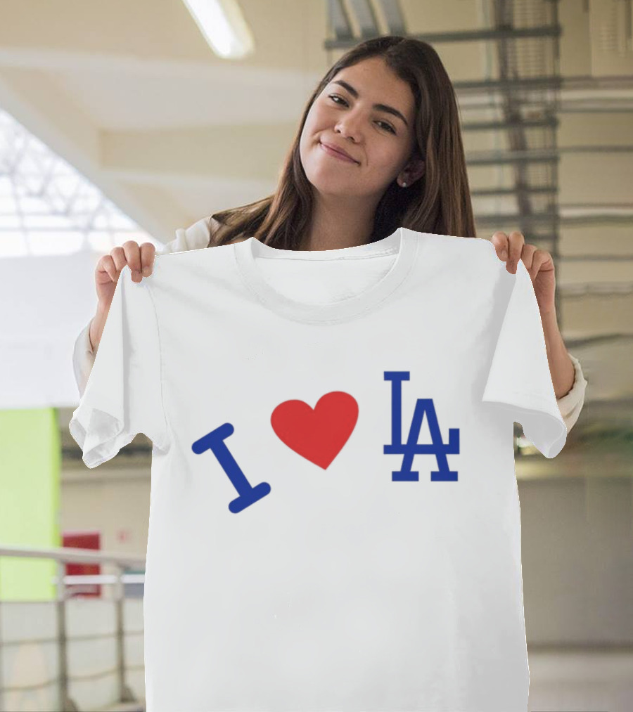 Madhappy X Dodgers I Love LA T-Shirt