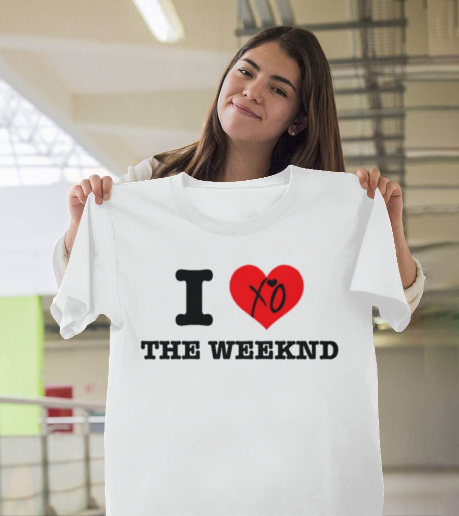 Hoesforclothes I Heart XO The Weeknd T-Shirt
