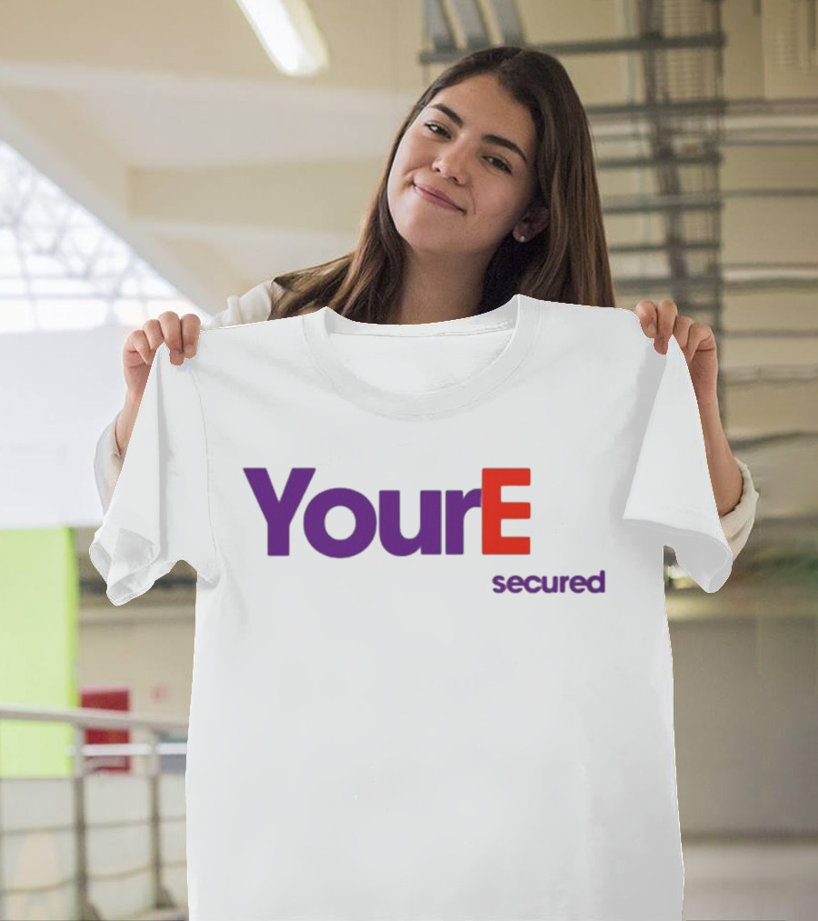 YourE Secured Letterplay T-Shirt