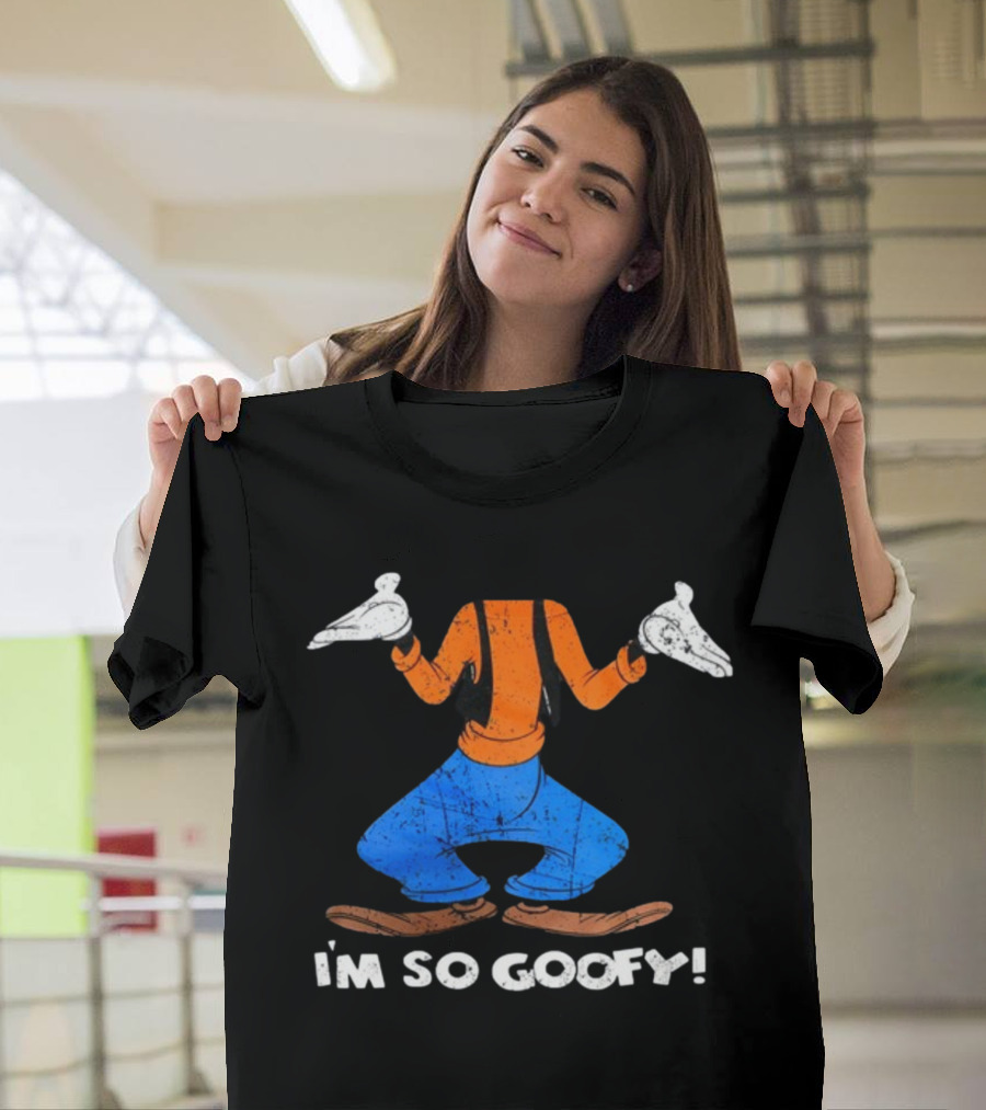 I'm So Goofy Classic Cartoon Character Missing Head T-Shirt