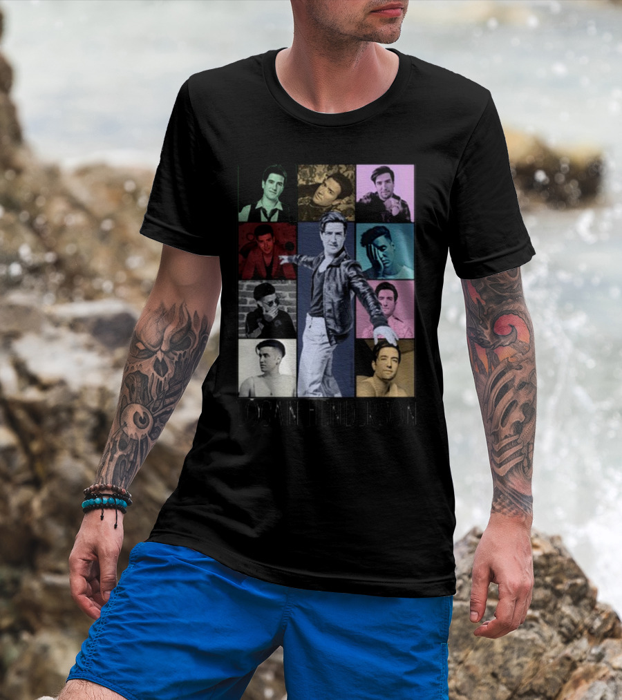 Lo'gan Henderson Multicolor Portrait Collage T-Shirt