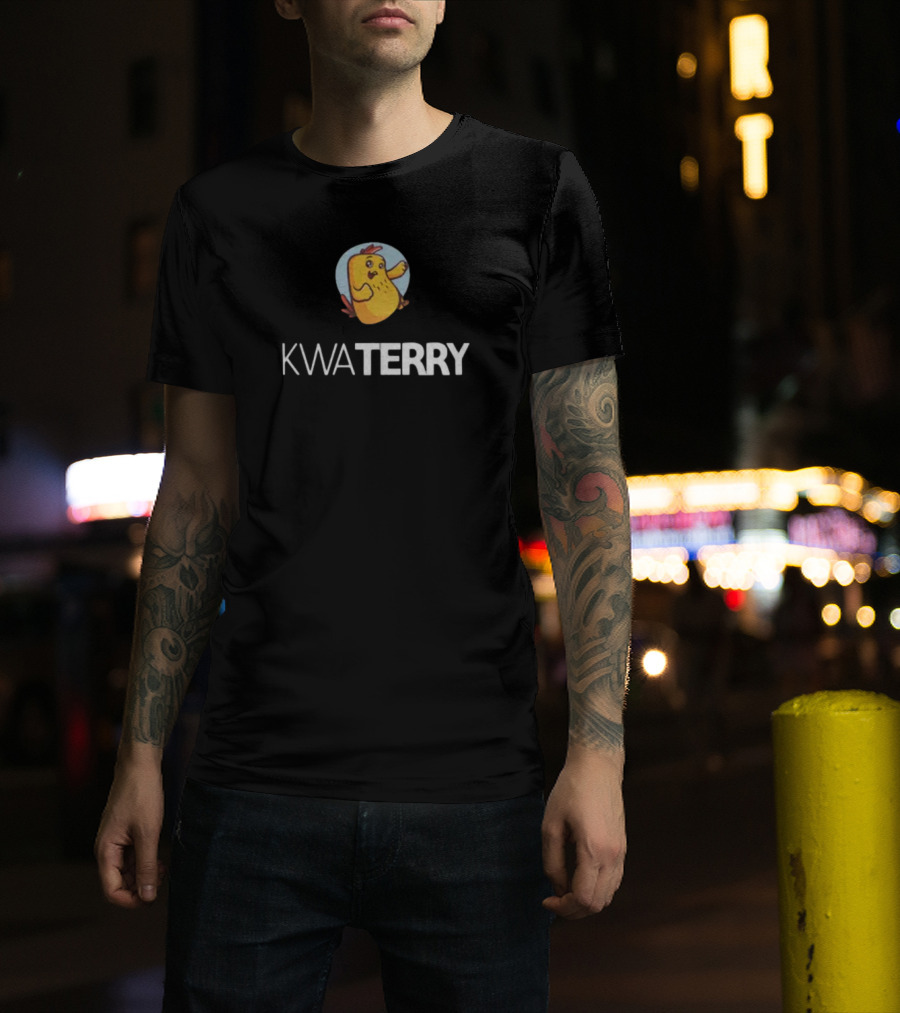 KWATERRY Chicken Character T-Shirt