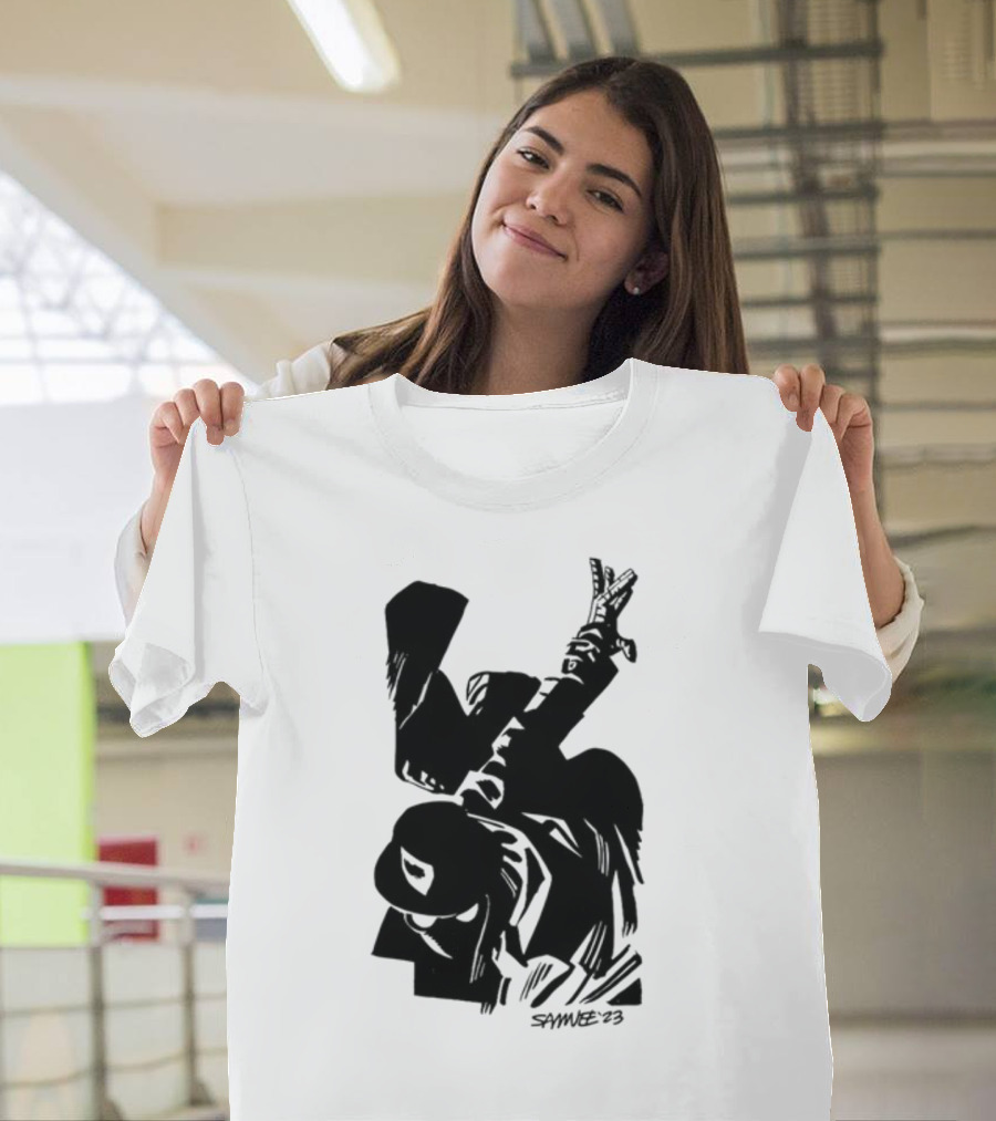 Chris Samnee '03 Spider-Man Noir Silhouette Dark T-Shirt