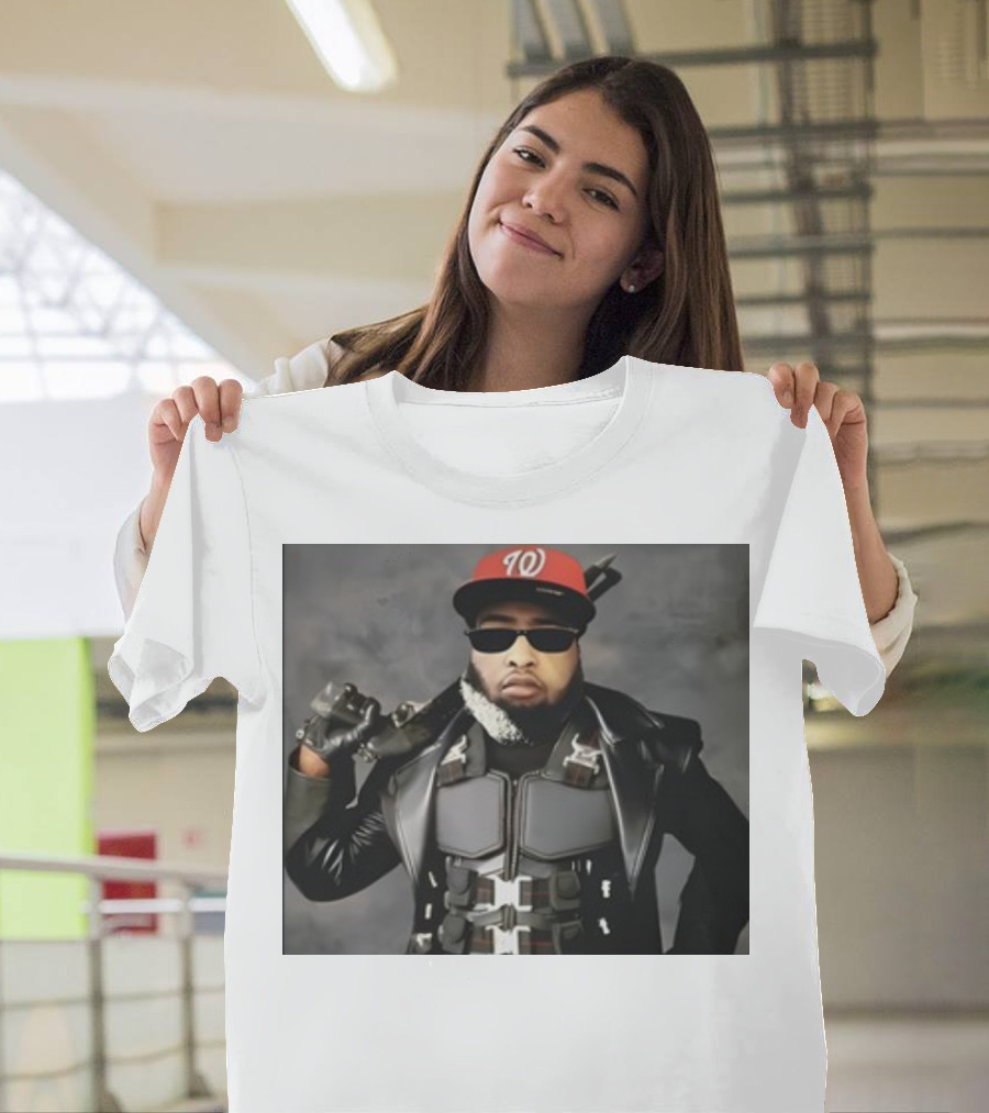 Oj Simpson Blade Washington Marvel Cap Warrior T-Shirt
