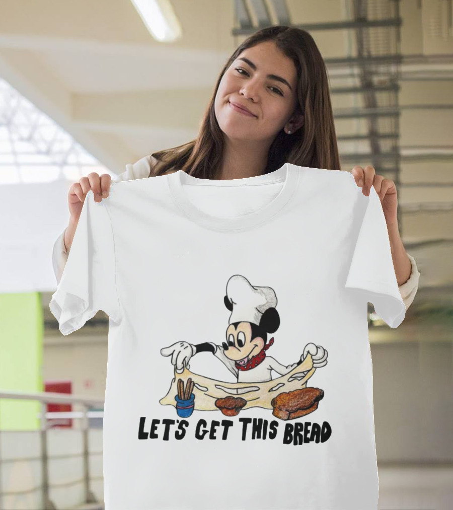 Matt Gray Let's Get This Bread Chef Character Baking Bread T-Shirt