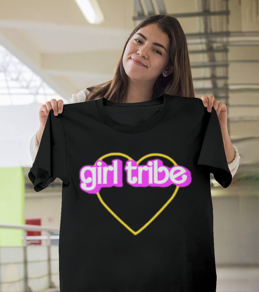 Malibu Girl Tribe Heart Neon T-Shirt