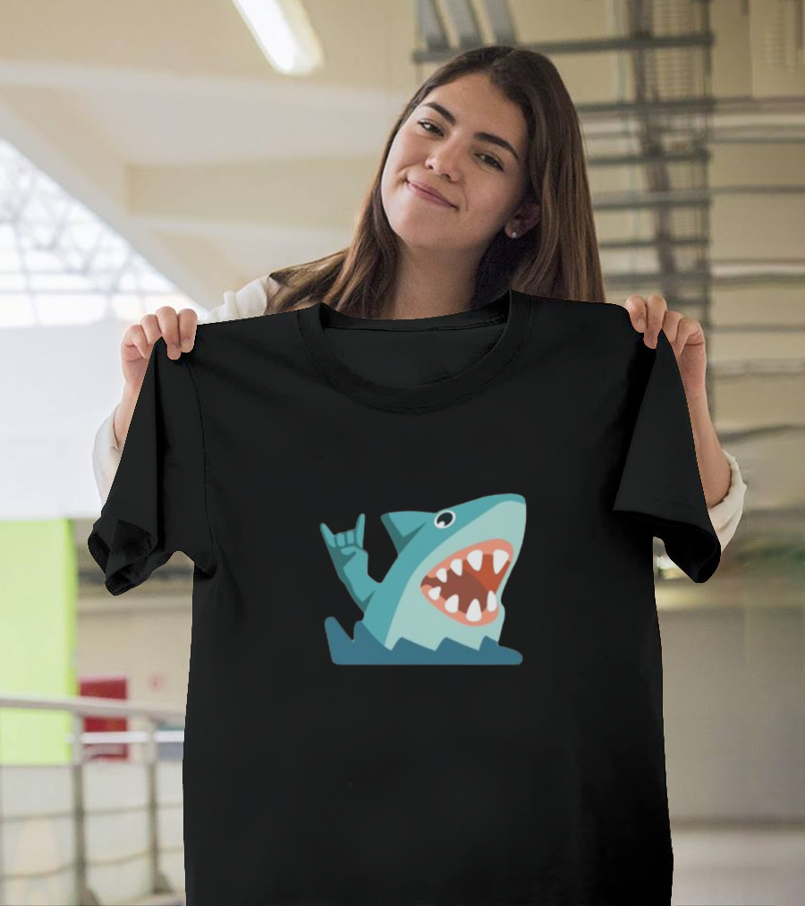 Shark Week Devil Horns Iconic T-Shirt