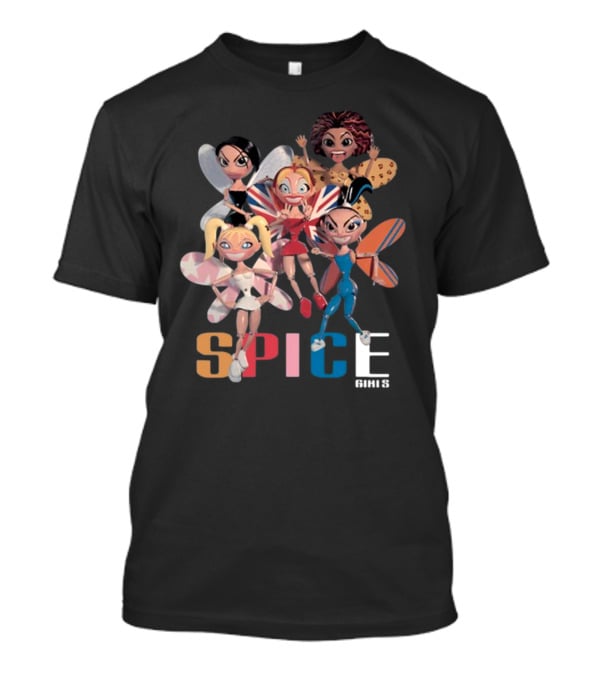 Thespicegirls Bat-Wing Fairies SPICE Girls T-Shirt