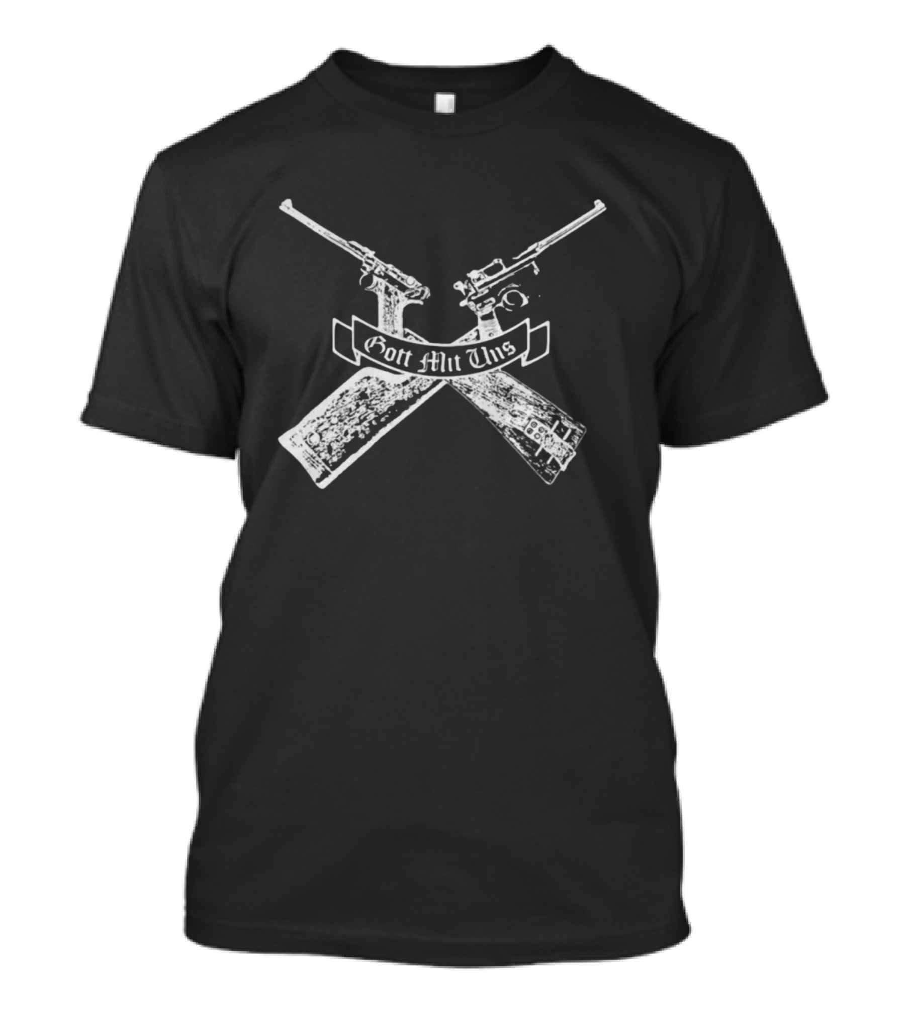 Gott Mit Uns Crossed Rifles T-Shirt