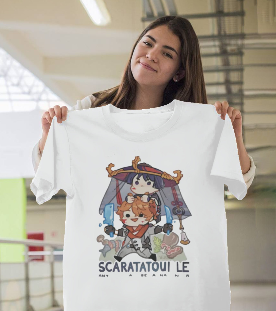 Scaratatouille Anyone Can Be A Harbinger Venti Le T-Shirt