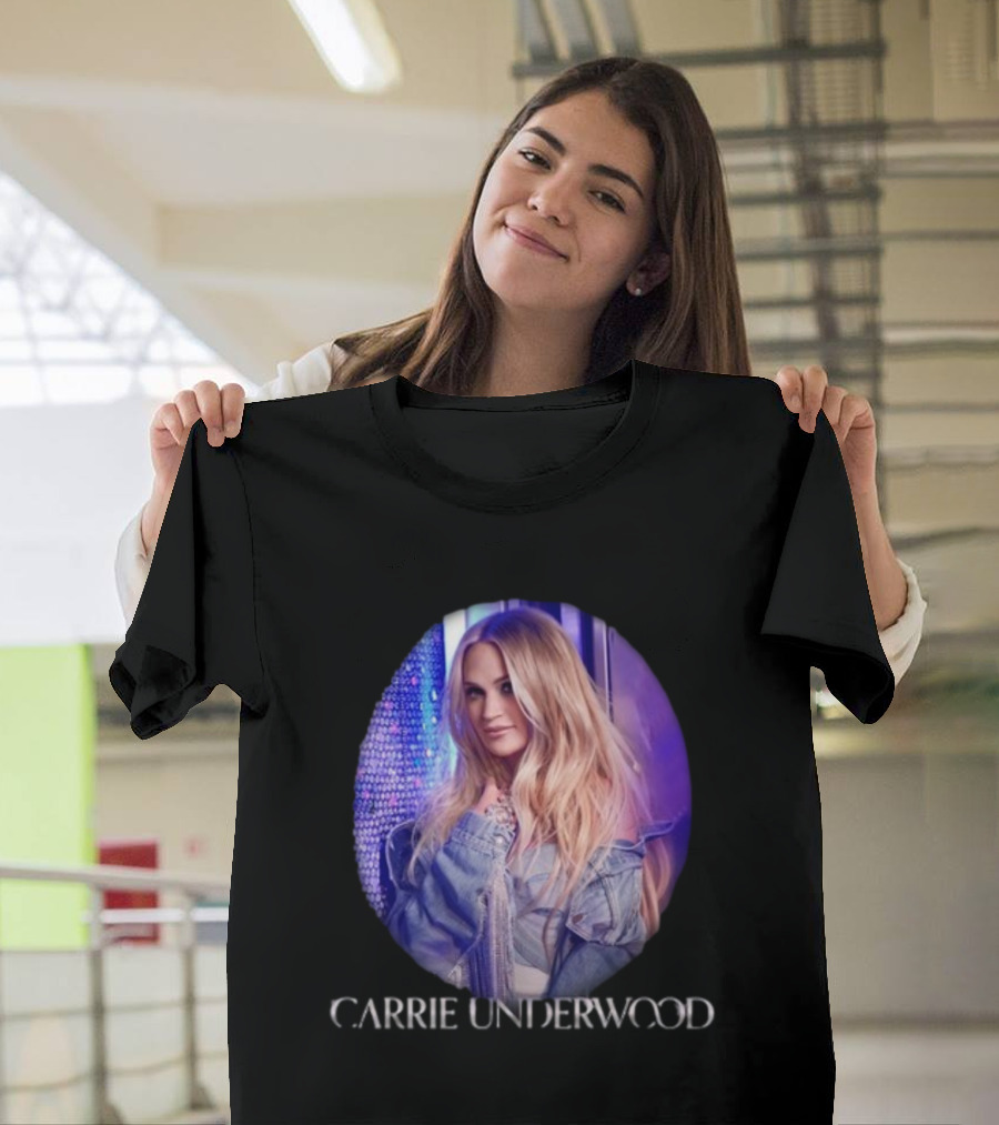 Carrie Underwood Denim and Rhinestones Deluxe T-Shirt