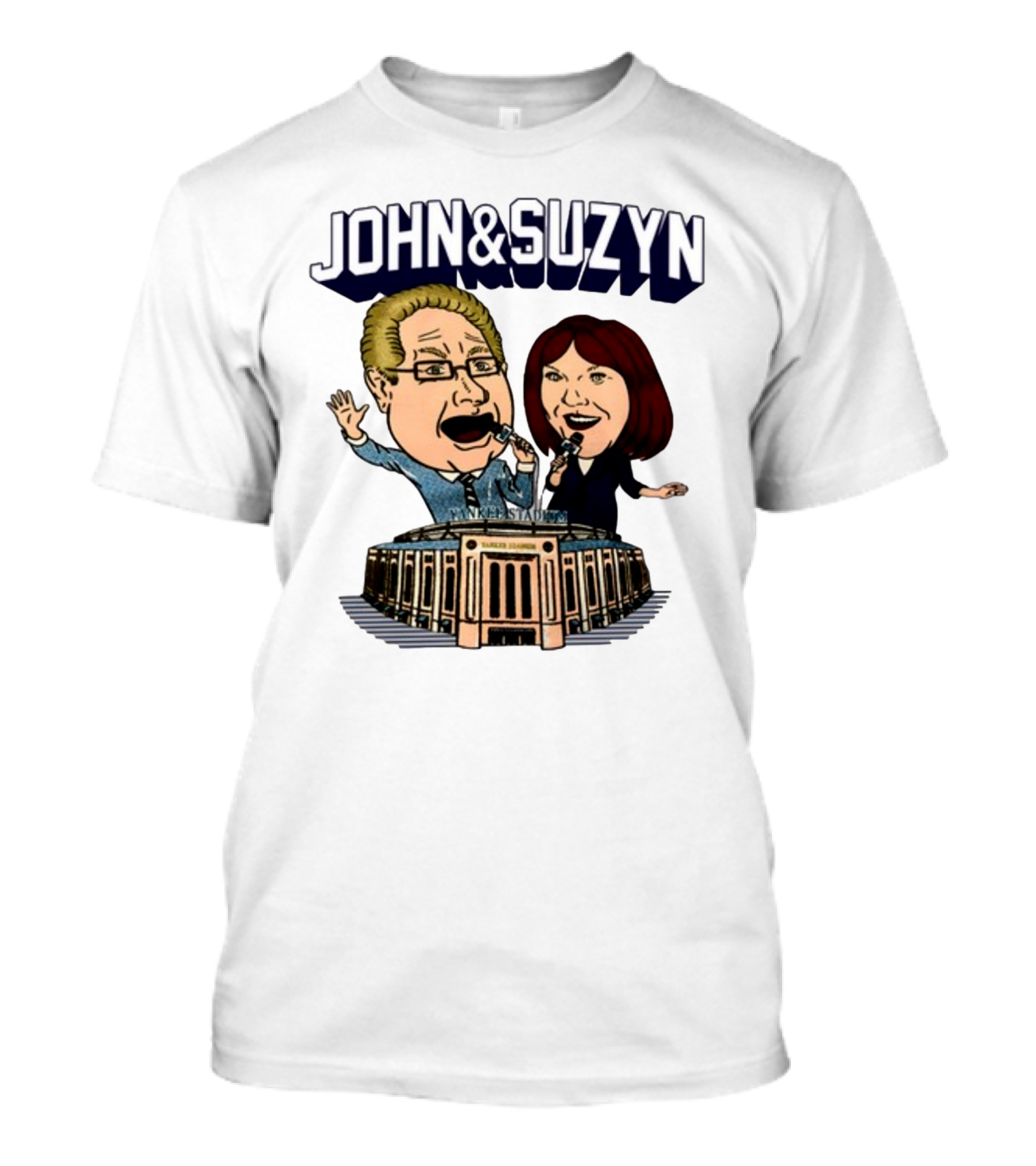 John And Suzyn Night Yankee Stadium T-Shirt