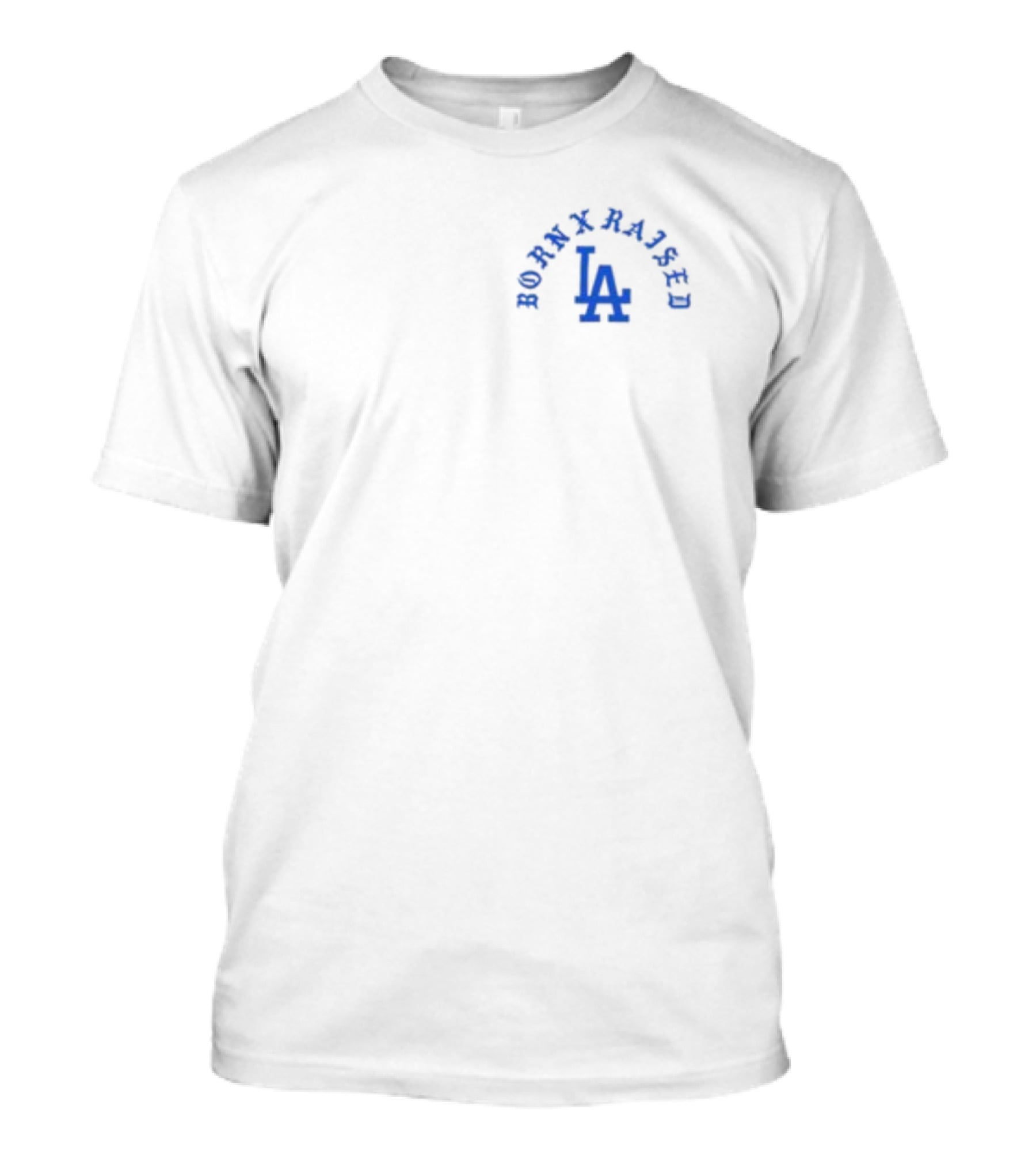 Born X Raised LA Dodgers-Inspired Los Angeles Typography T-Shirt