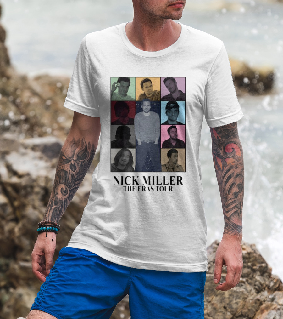Nick Miller The Eras Tour T-Shirt