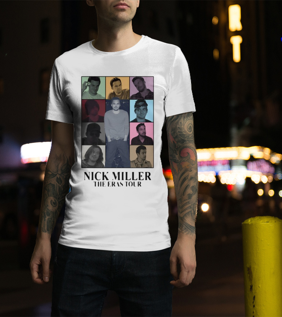 Nick Miller The Eras Tour T-Shirt