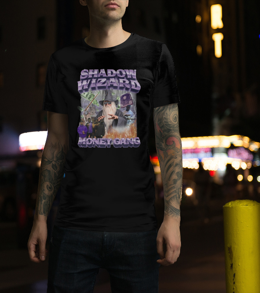 Shadow Wizard Money Gang Spellcasting Gangster Vibes T-Shirt