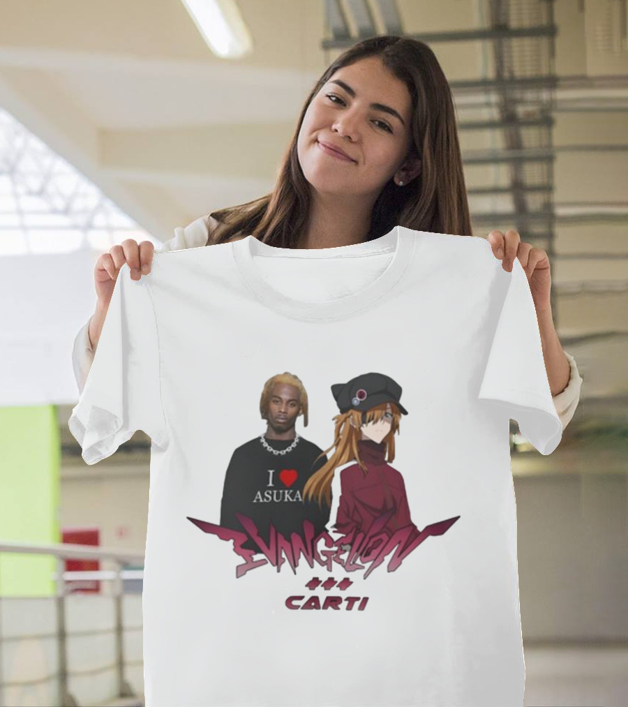 EVANGELION I ASUKA CARTI Collaboration T-Shirt