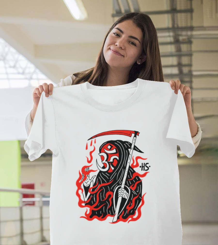 Heavyslime Philadelphia HS Om Reaper Fire T-Shirt