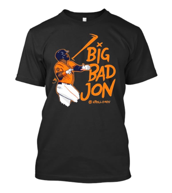 Big Bad Jon Singleton Apollo Houston Baseball Player T-Shirt