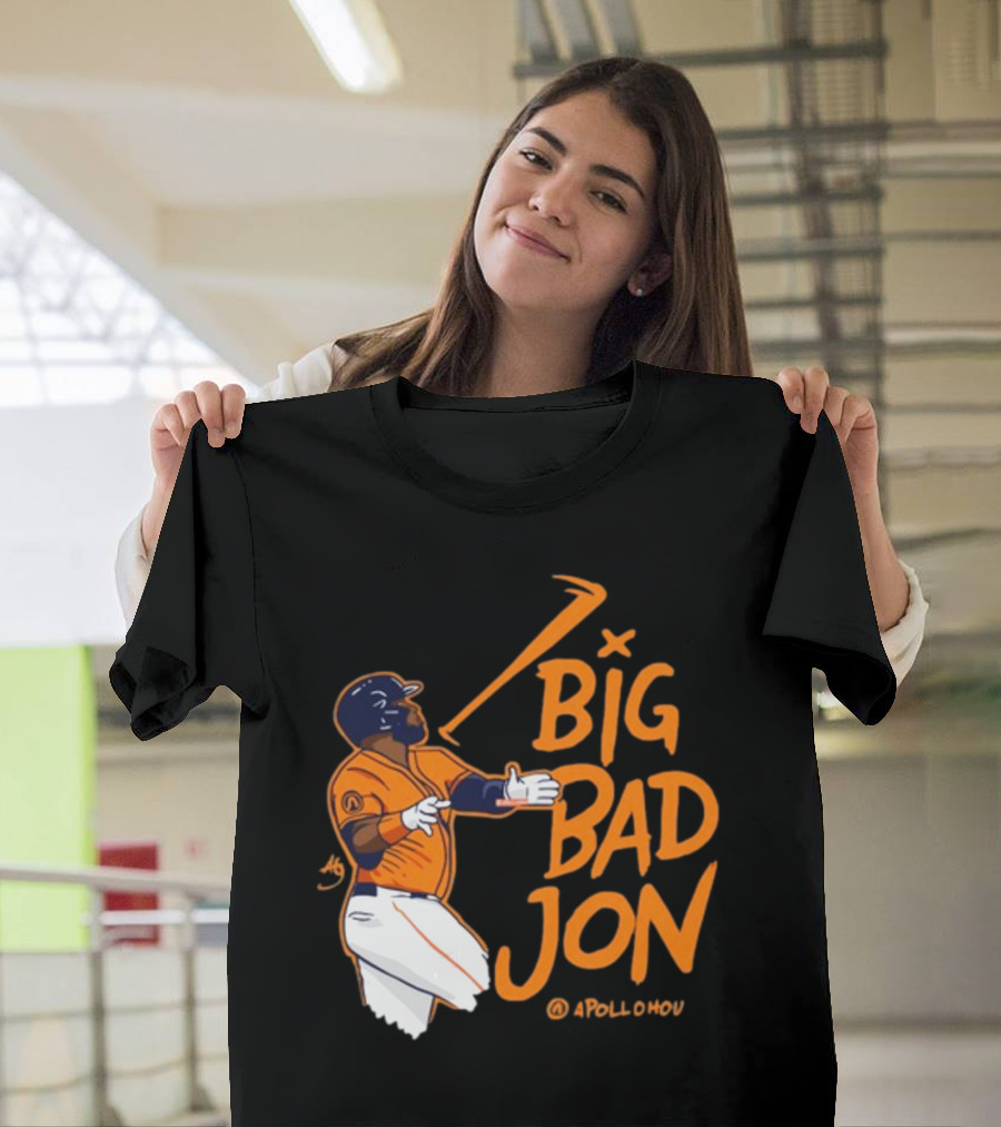 Big Bad Jon Singleton Apollo Houston Baseball Player T-Shirt