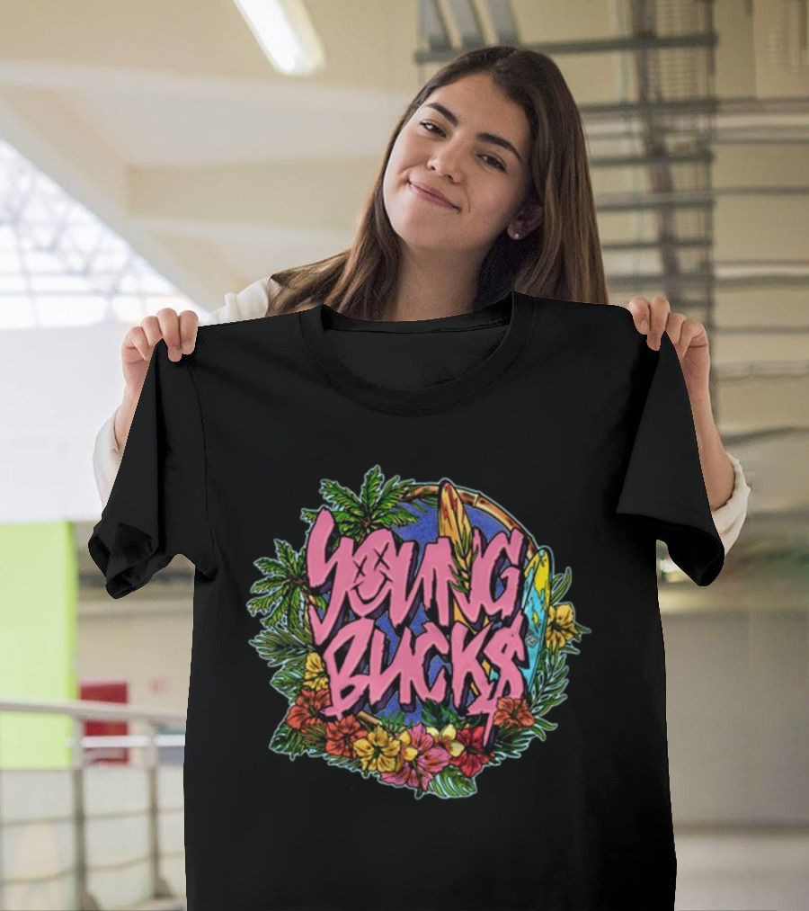 Young Bucks Maui Strong Tropical Influence T-Shirt