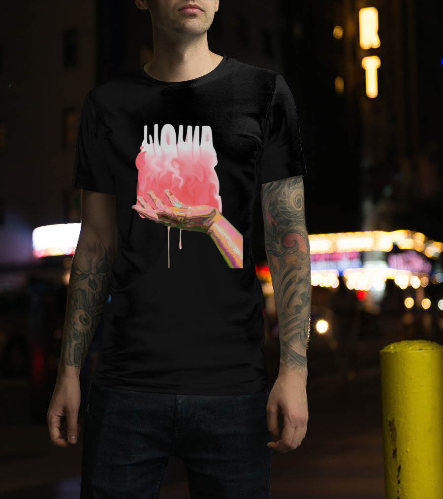 Abel Idume Unbelievably Liquid Barbie Melting Hand T-Shirt