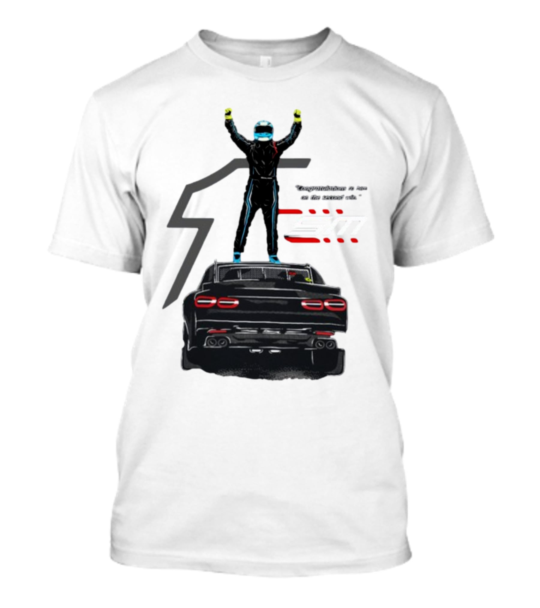 Congratulations To Sam On The Second Win Watkins Glen SM T-Shirt