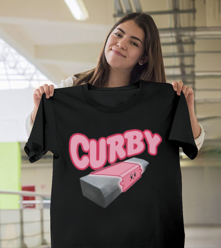 Curby Kirby Brick Meme T-Shirt